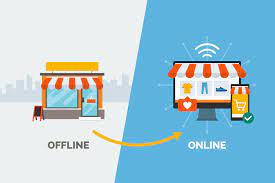business offline to online